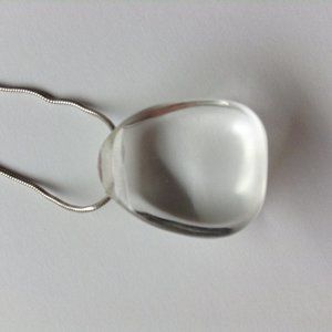 vintage lucite necklace